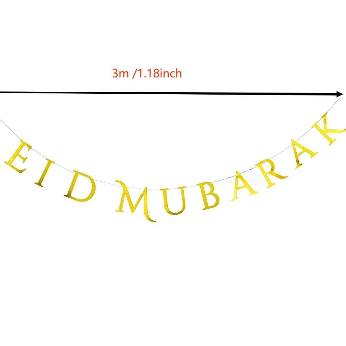 Eid Lettering Garland 1ct — packaging