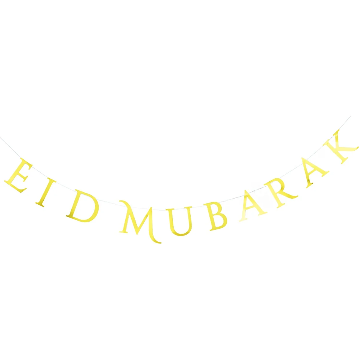 Eid Lettering Garland 1ct — angle view