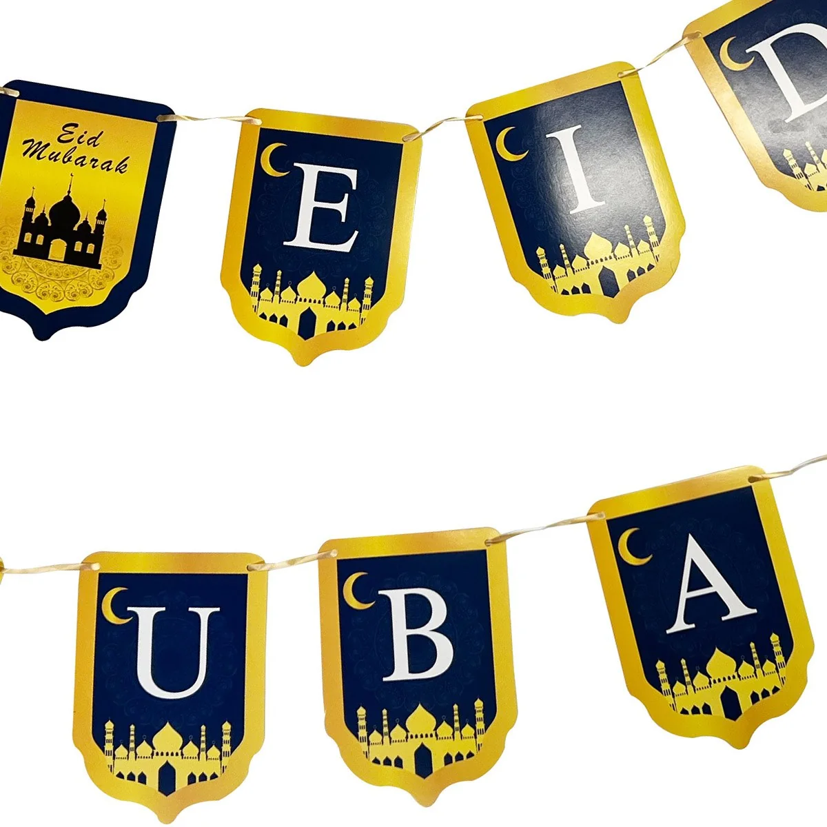 Eid Lettering Bunting 1ct 300cm — size reference