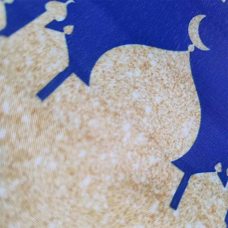 Eid Polyester Cloth Flag — size reference