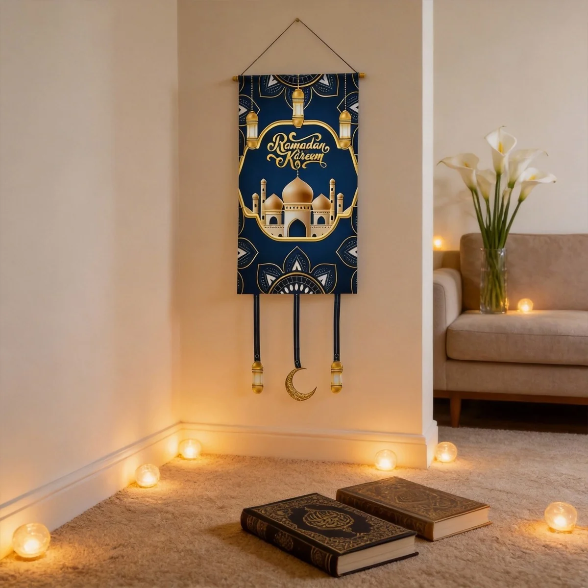Ramadan Kareem Hanging Decoration 1pcs — detail