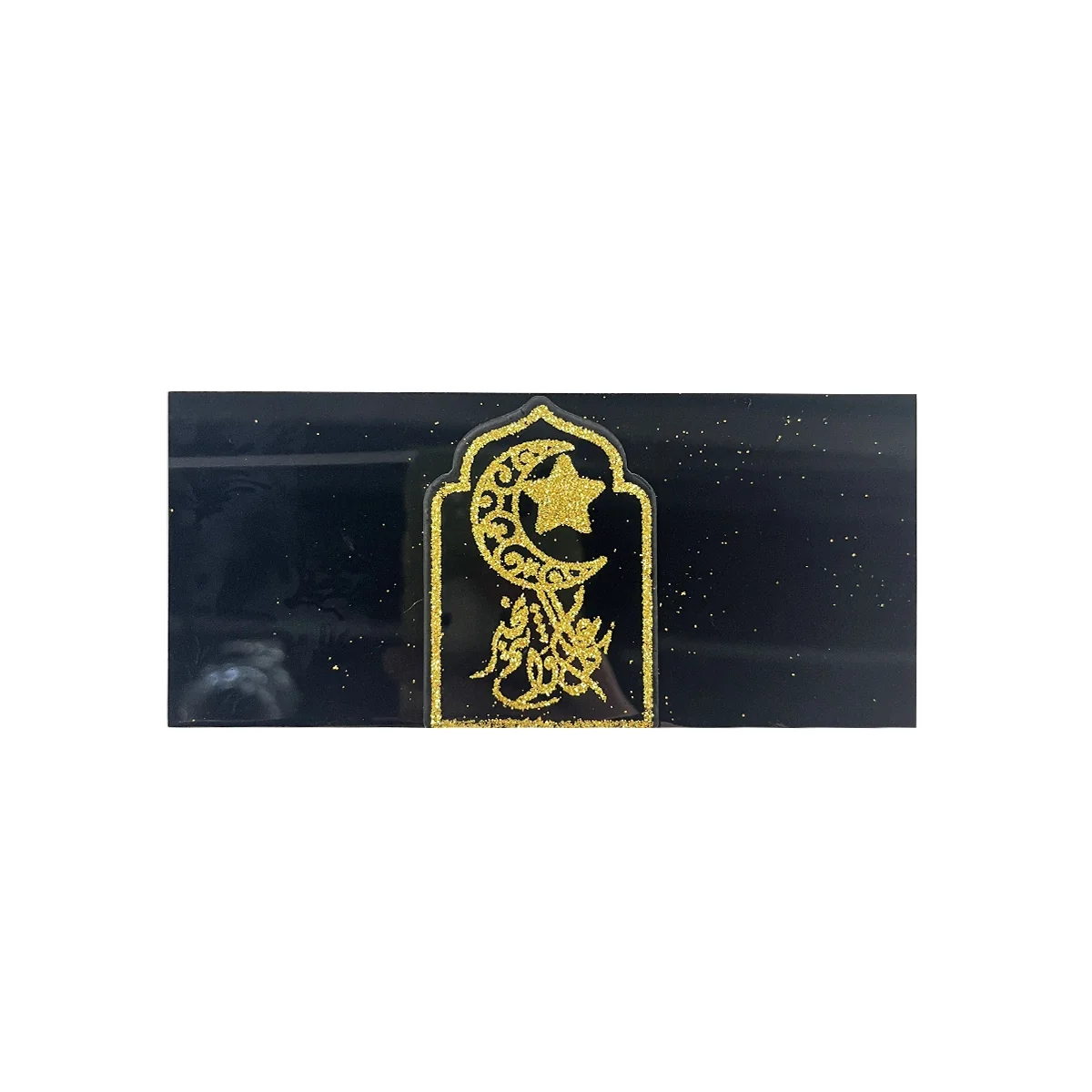 Eid Acrylic Money Clip 1ct — front view