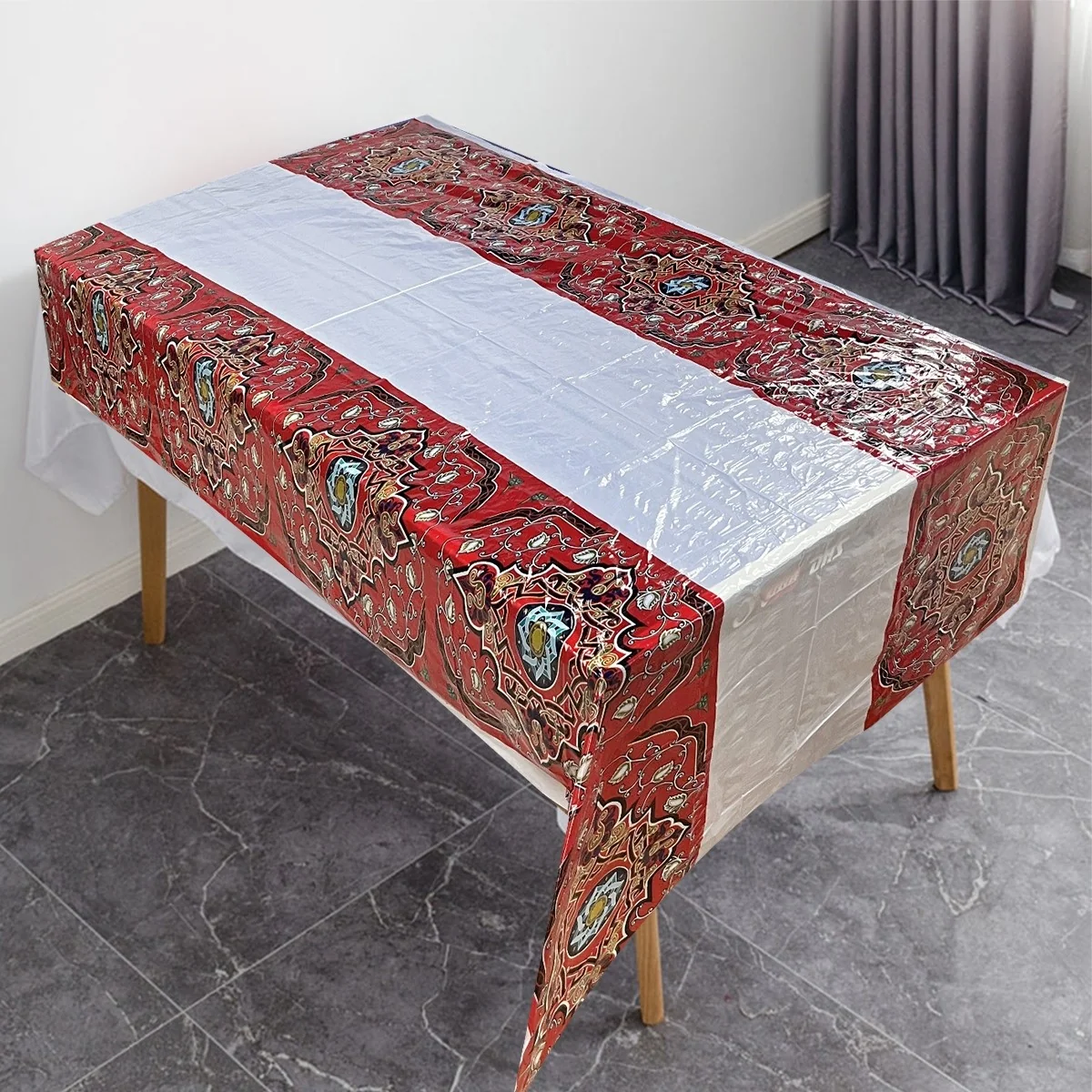 PE Tablecloth 108*180cm — angle view
