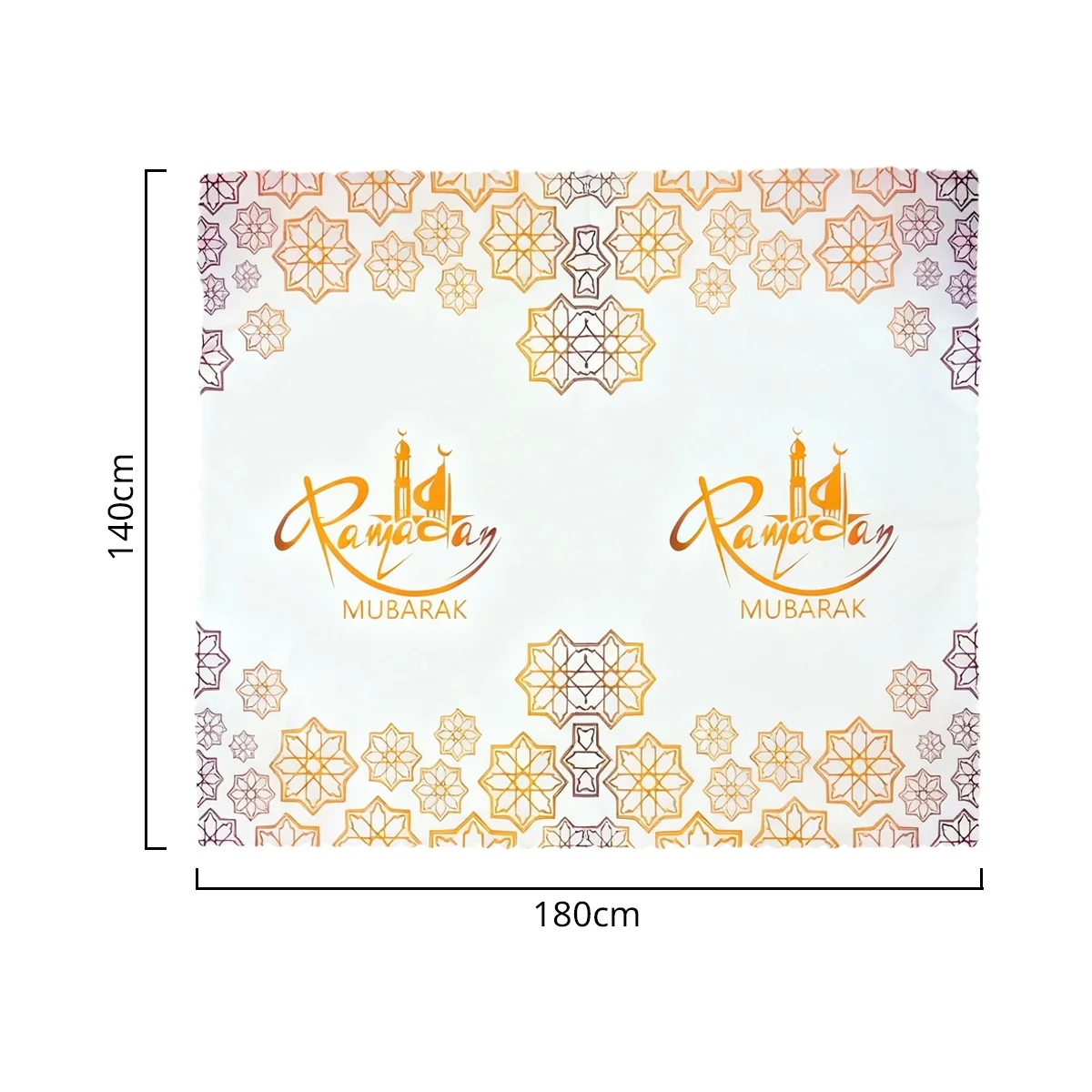 Ramadan Tablecloth 1pcs — size reference
