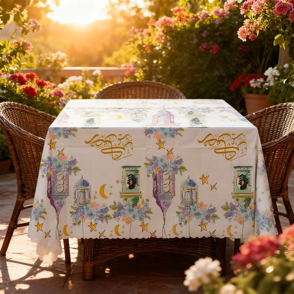 Ramadan Kareem Tablecloth 1pcs — packaging
