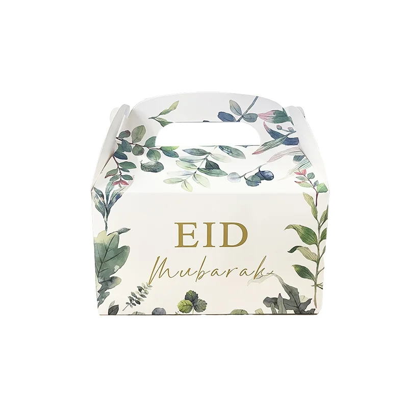 Eid Paper Treat Box — front view