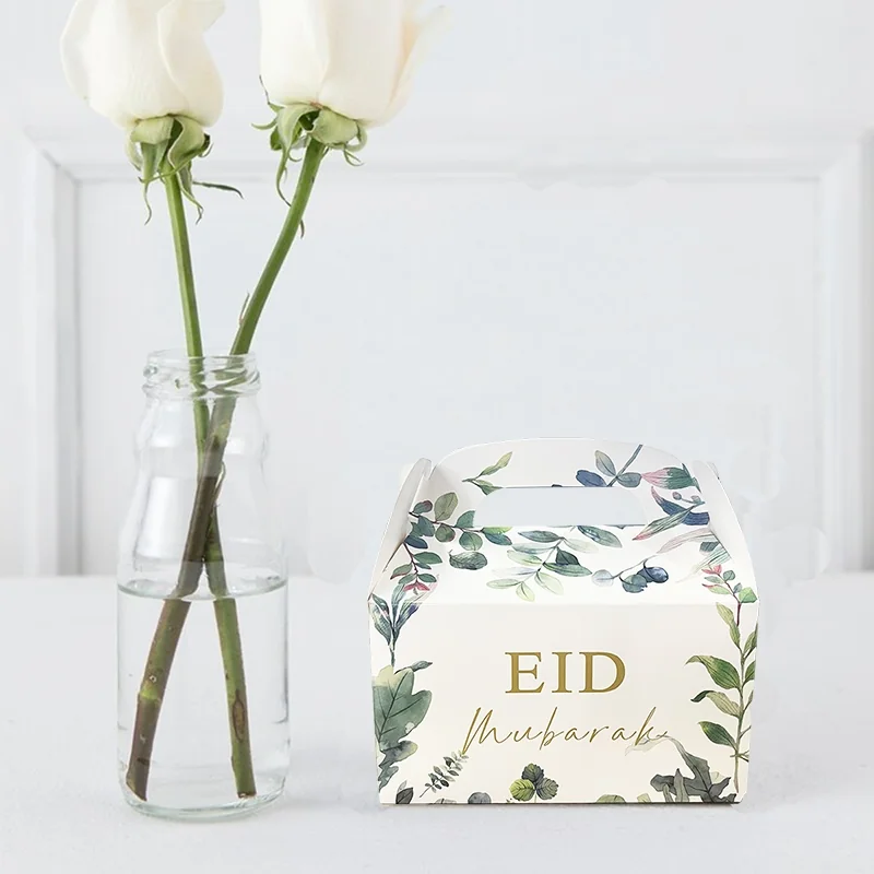 Eid Paper Treat Box — size reference