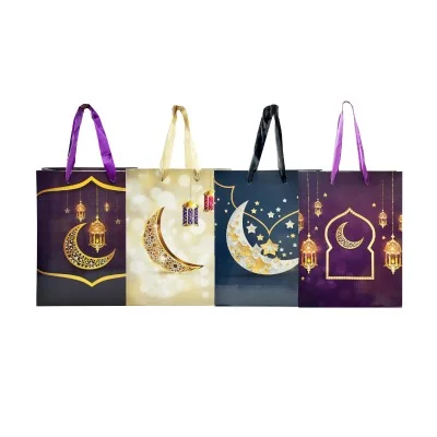 EID Paper Bag-M Medium (Eid) — size reference