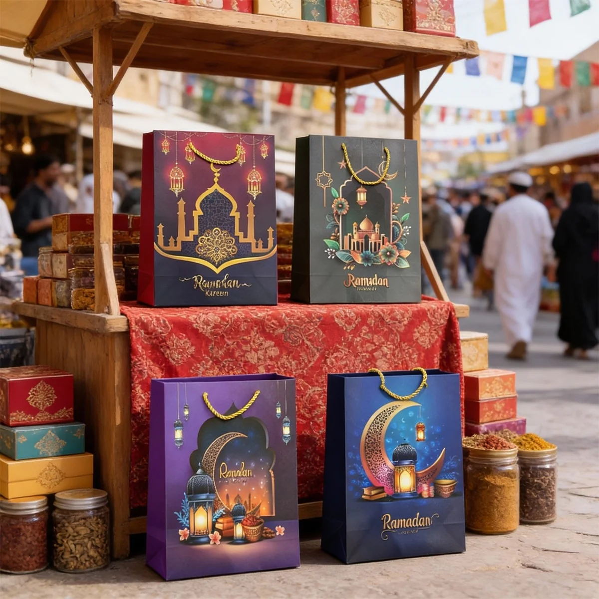Ramadan Gift Bags 1pcs — front view