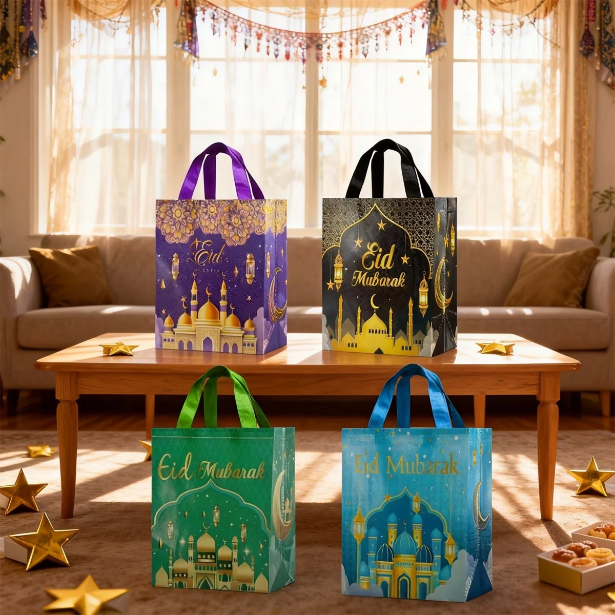 Eid Mubarak Gift Bags - M 1pcs — detail