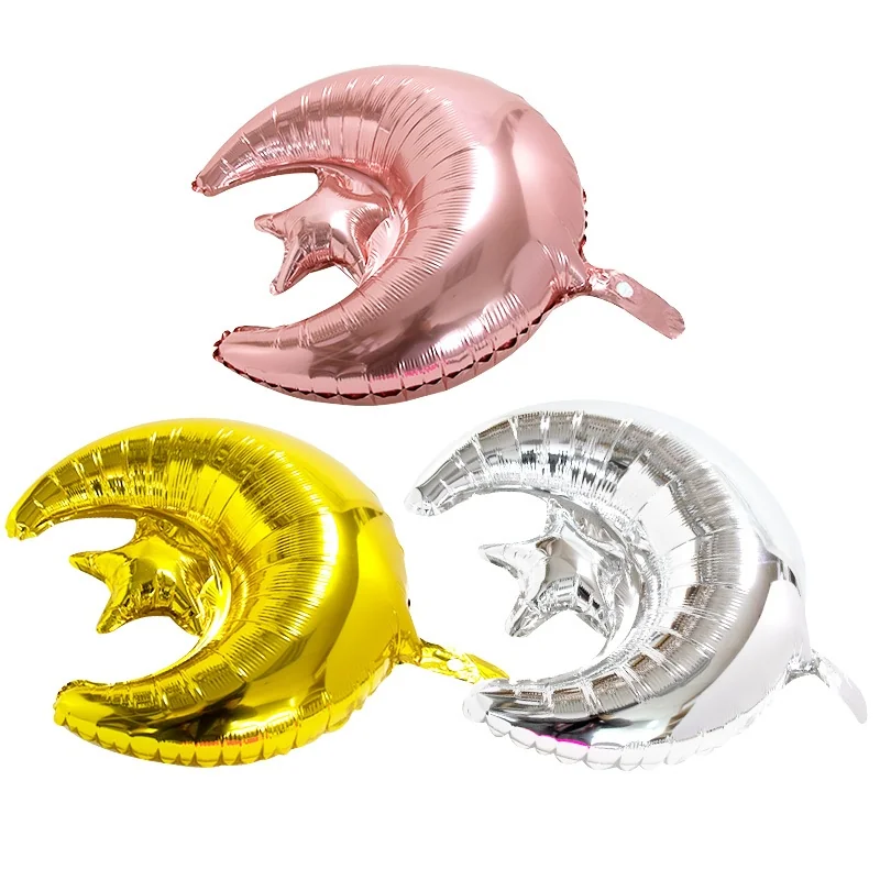 Ramadan Moon Star Shape Foil Balloon