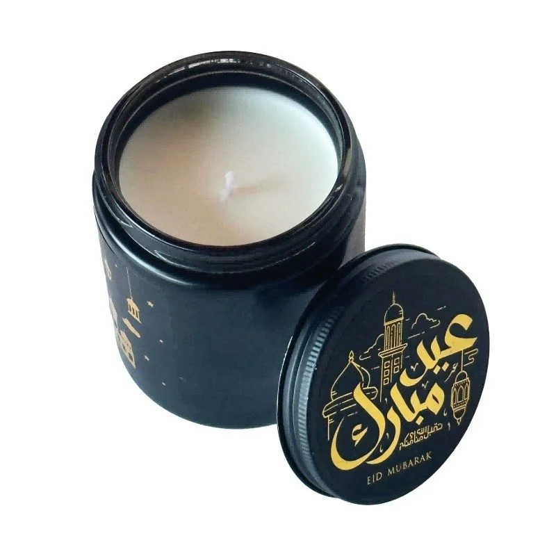 EID MUBARAK Candle 48pcs — front view