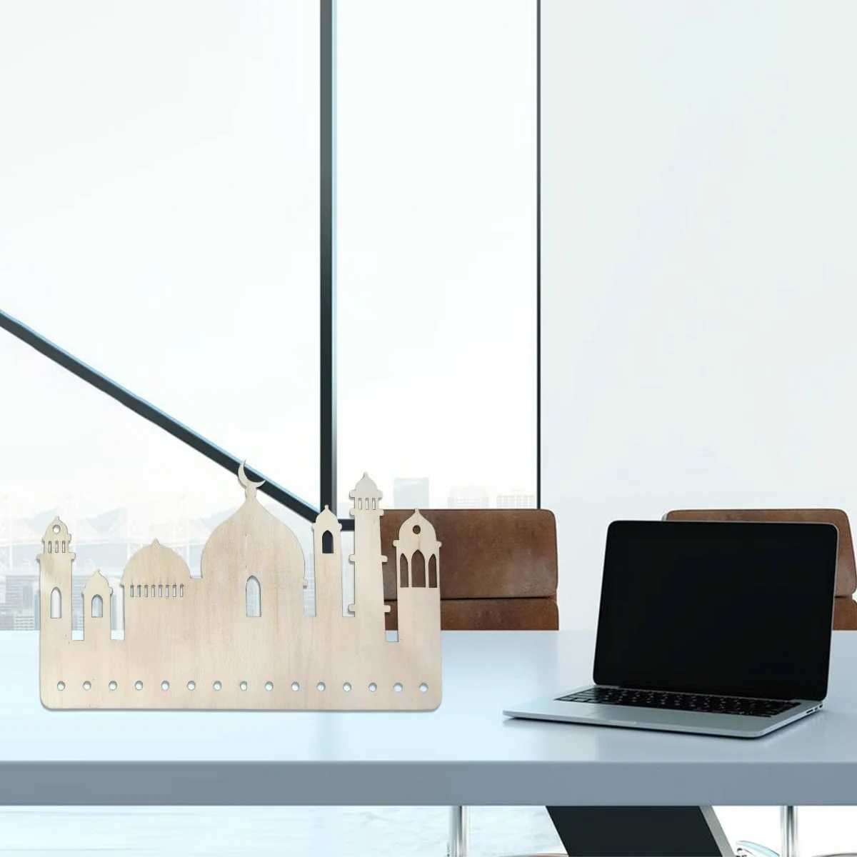Ramadan Wooden Hanging Decoration 1pcs — size reference