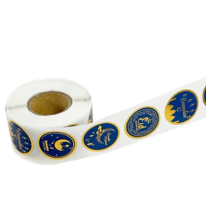 EID & Ramadan Gift Stickers - Blue Version