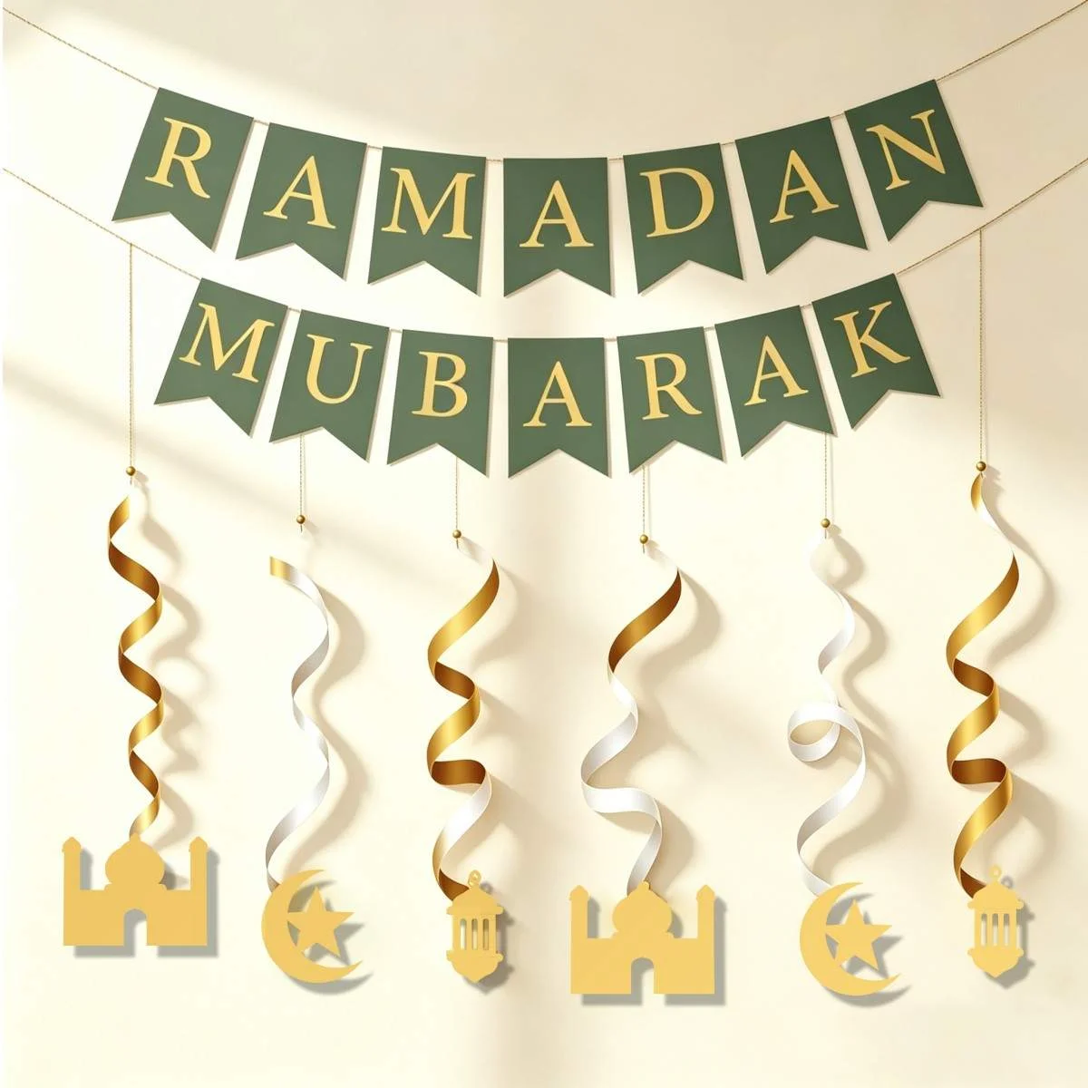 Ramadan Decoration Set — front view