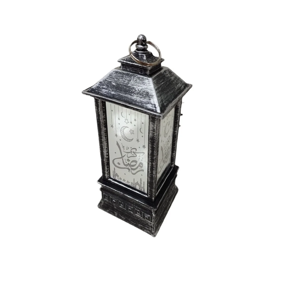 Ramadan Lantern Ornament Silver Color — packaging