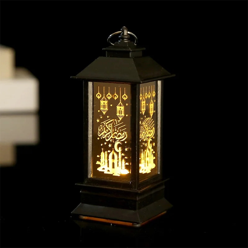 Ramadan Lantern Ornament Black Color