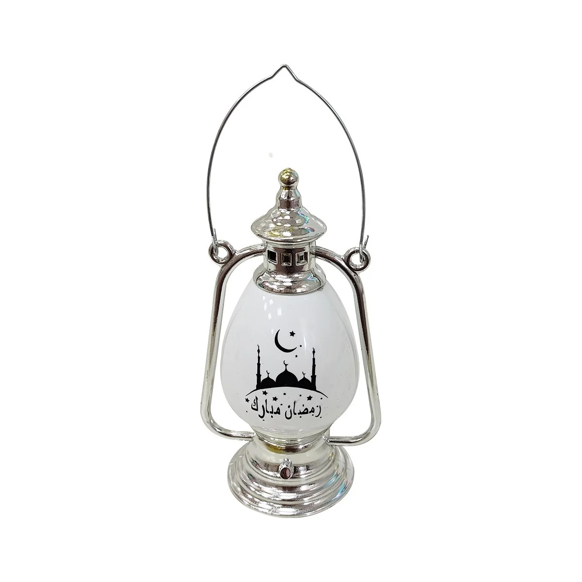 Ramadan Lantern Ornament Gold Color — size reference