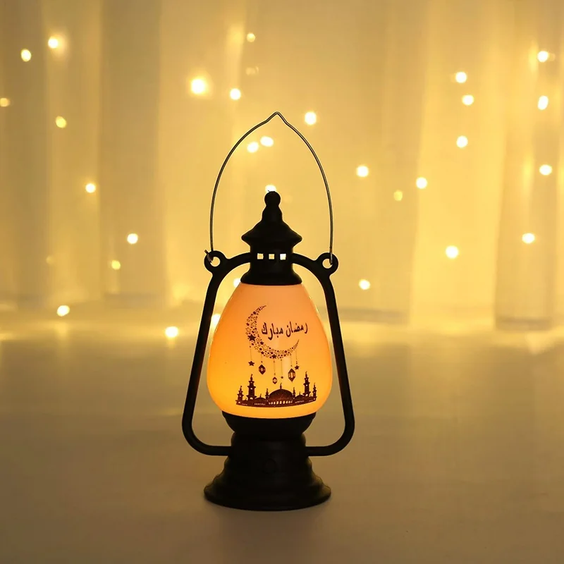 Ramadan Lantern Ornament Black Color