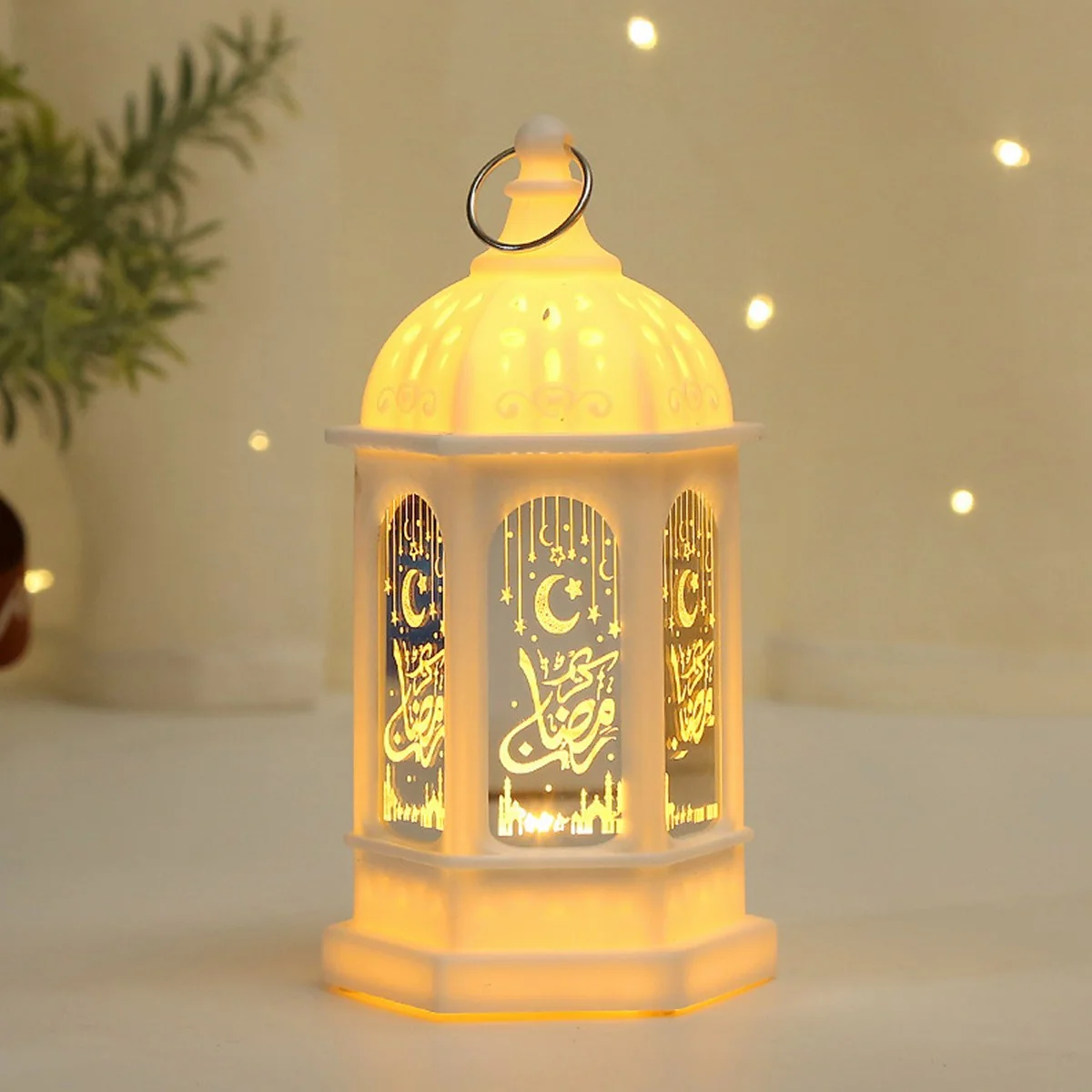 Ramadan Lantern Ornament White Color