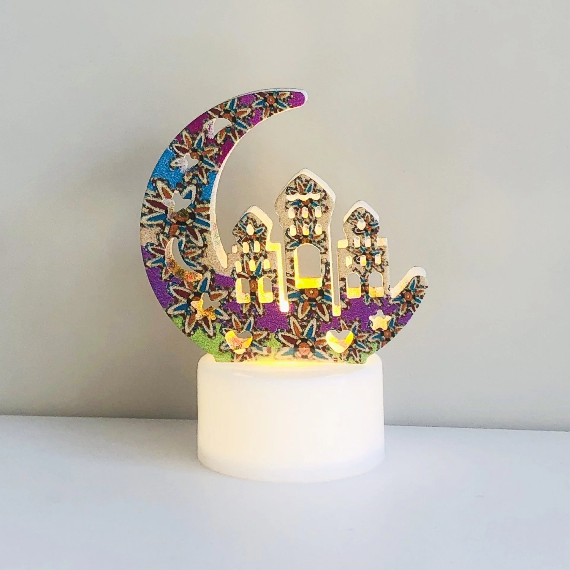 Ramadan LED Candle — front view