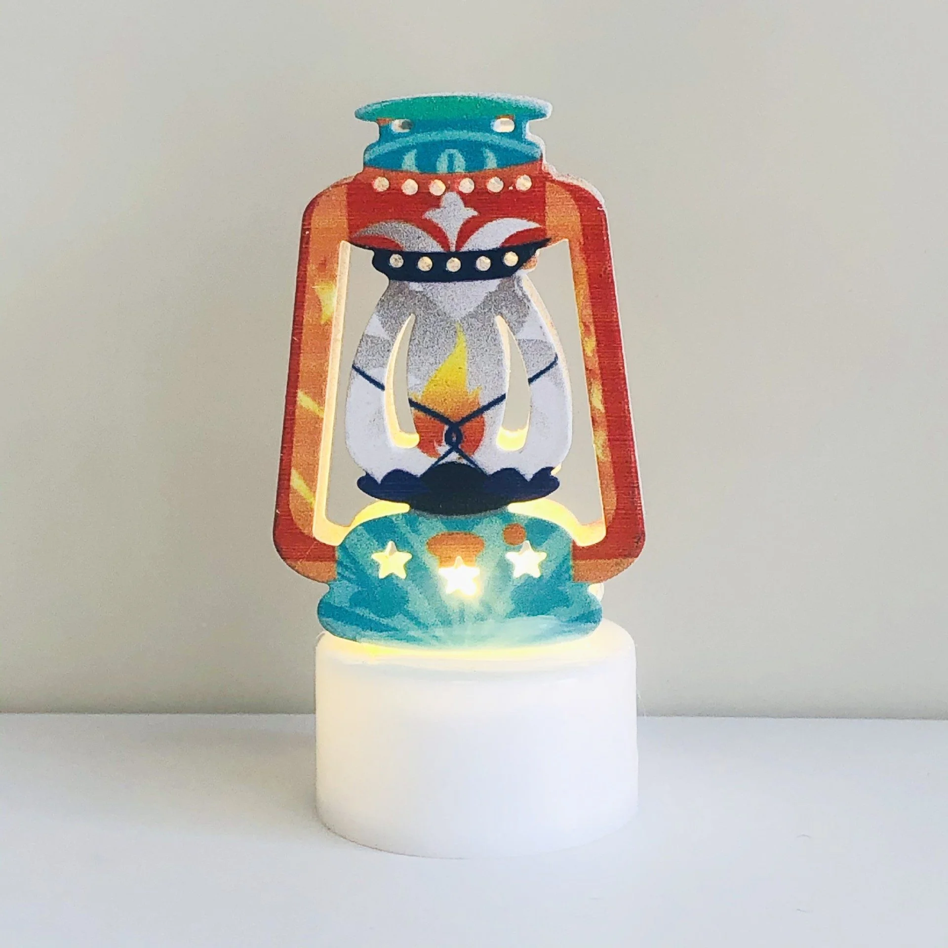 Ramadan LED Candle — front view