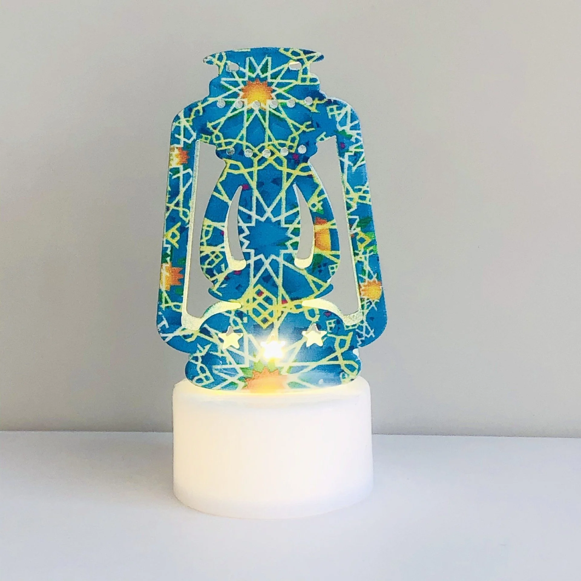 Ramadan LED Candle — front view