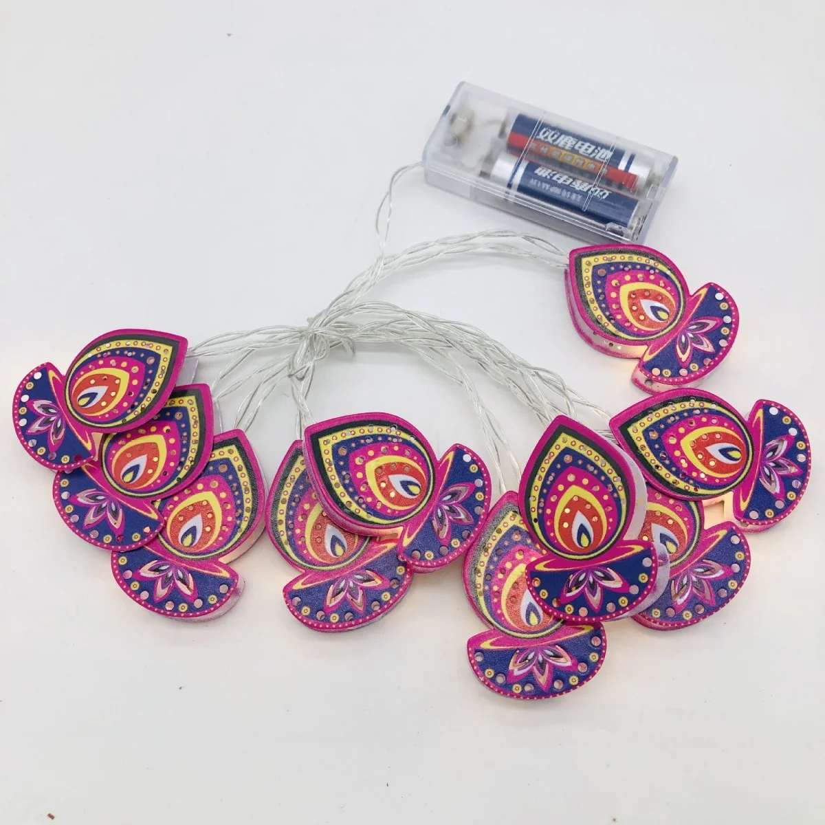 Ramadan Led Garland with Battery Case — front view