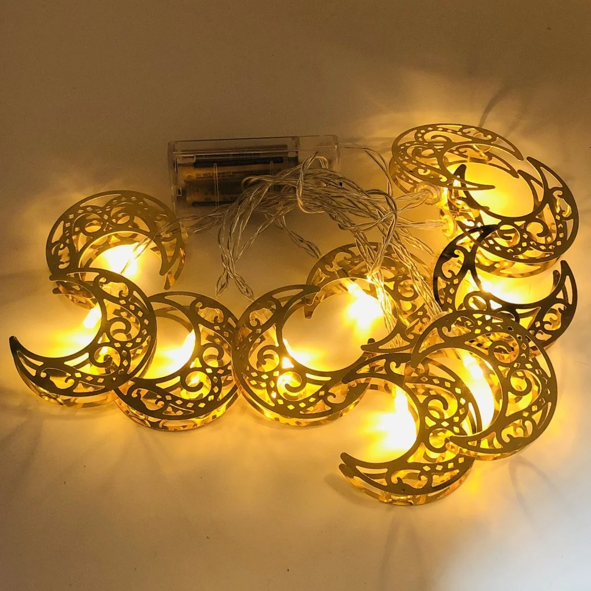 Ramadan Led Garland with Battery Case — front view