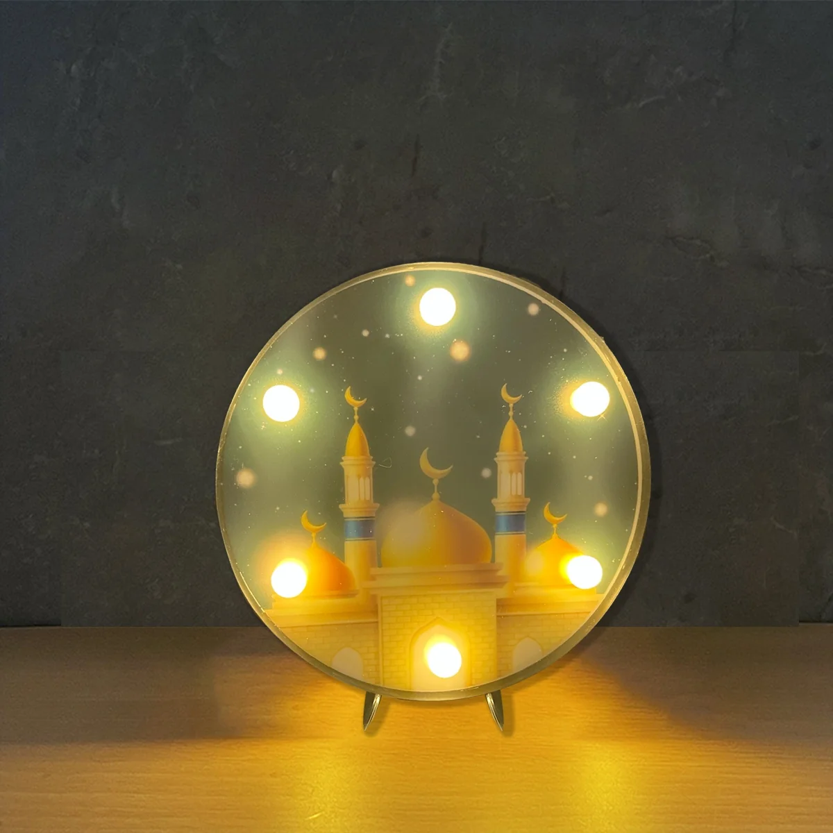 EID LED LANTERN 16*16cm 1pcs — angle view