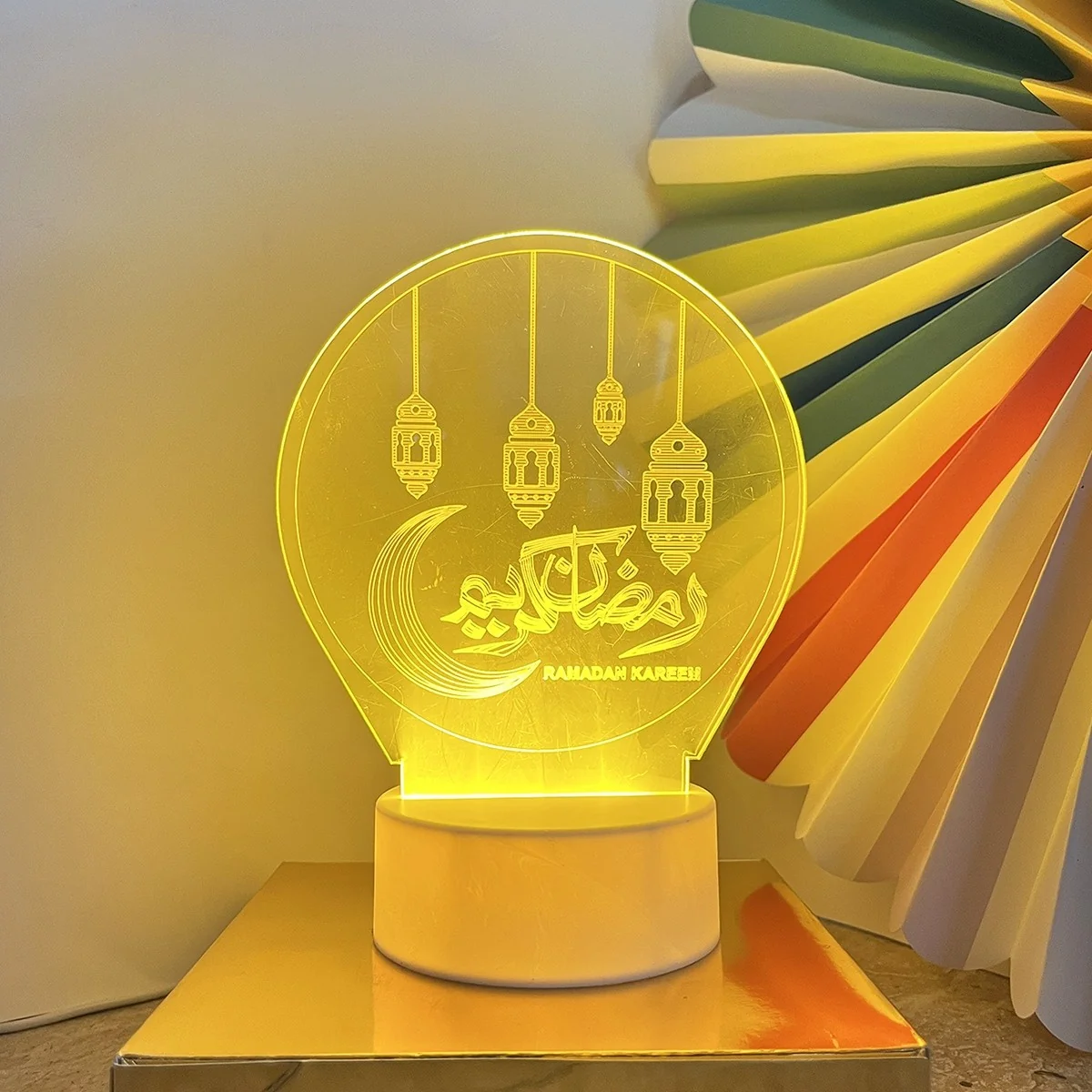 EID LED LANTERN 13*17*8.5cm 1pcs