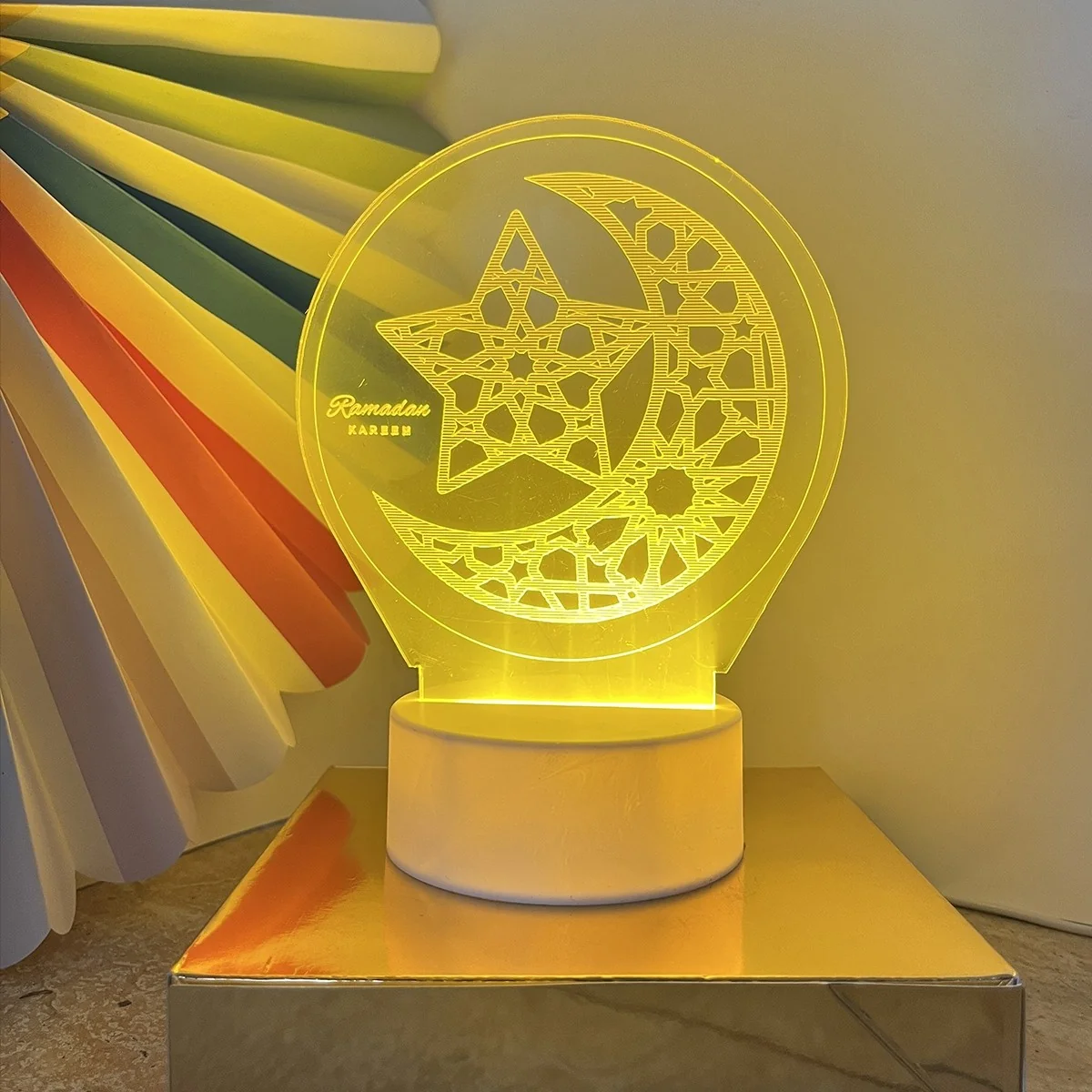 EID LED LANTERN 13*17*8.5cm 1pcs