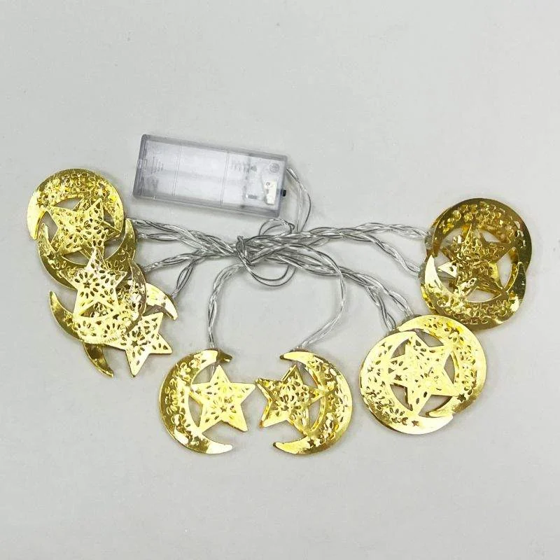Ramadan Led Garland with Battery Case — front view
