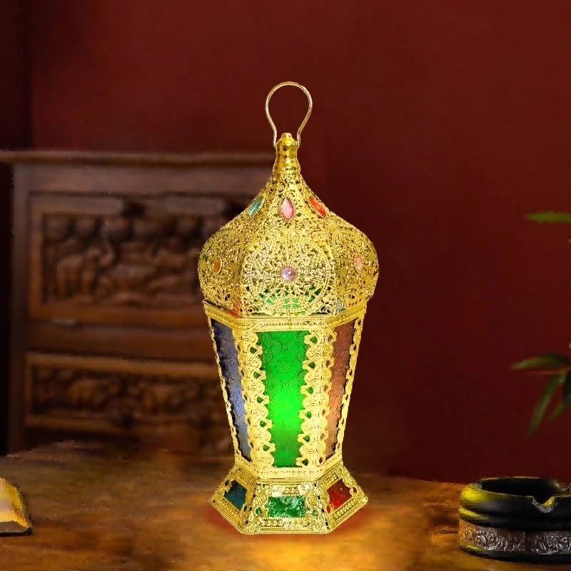 Ramadan Lantern-LED+Song 36pcs — front view