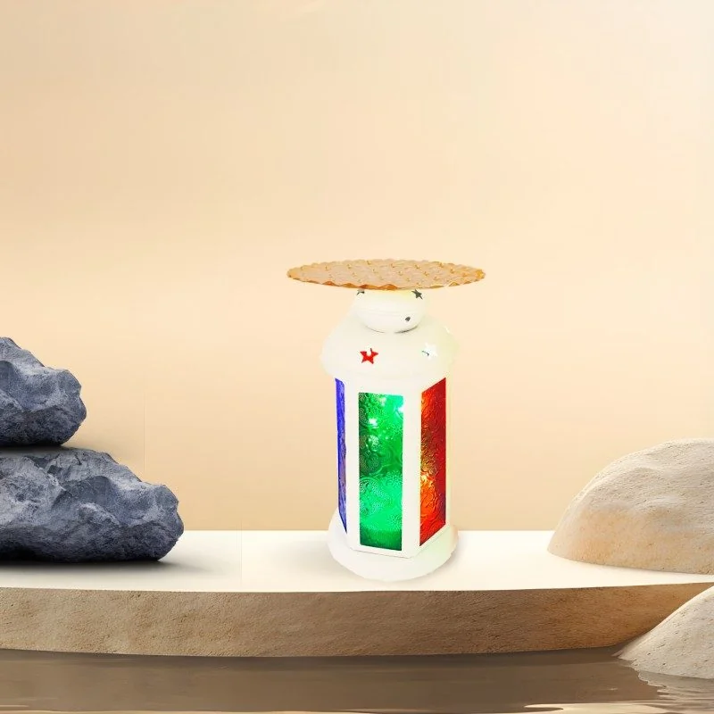 Ramadan LED Lantern with Snack Plate - S 72pcs