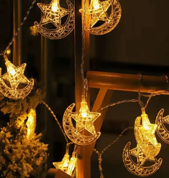 Ramadan wood LED decoration
