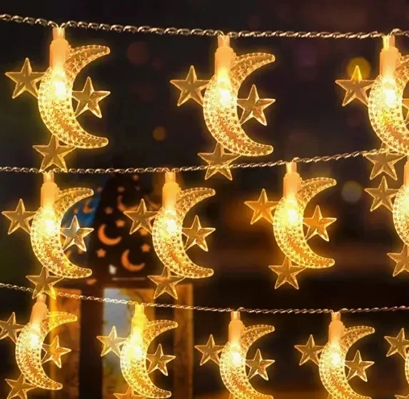 Ramadan wood LED decoration