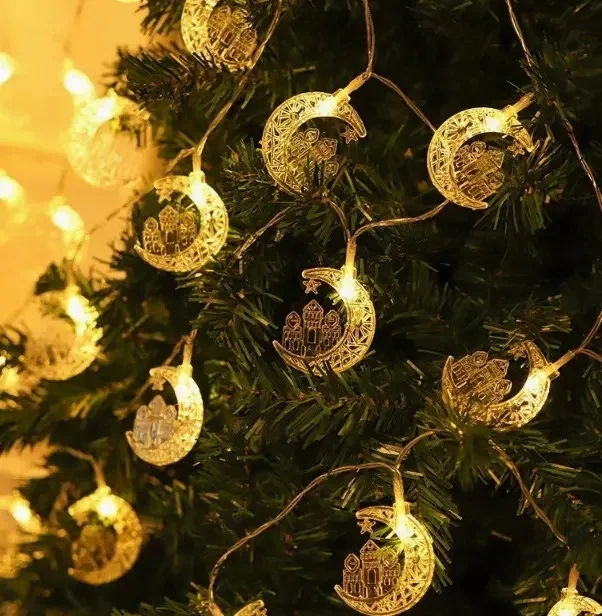 Ramadan Led Garland with Battery Case — front view