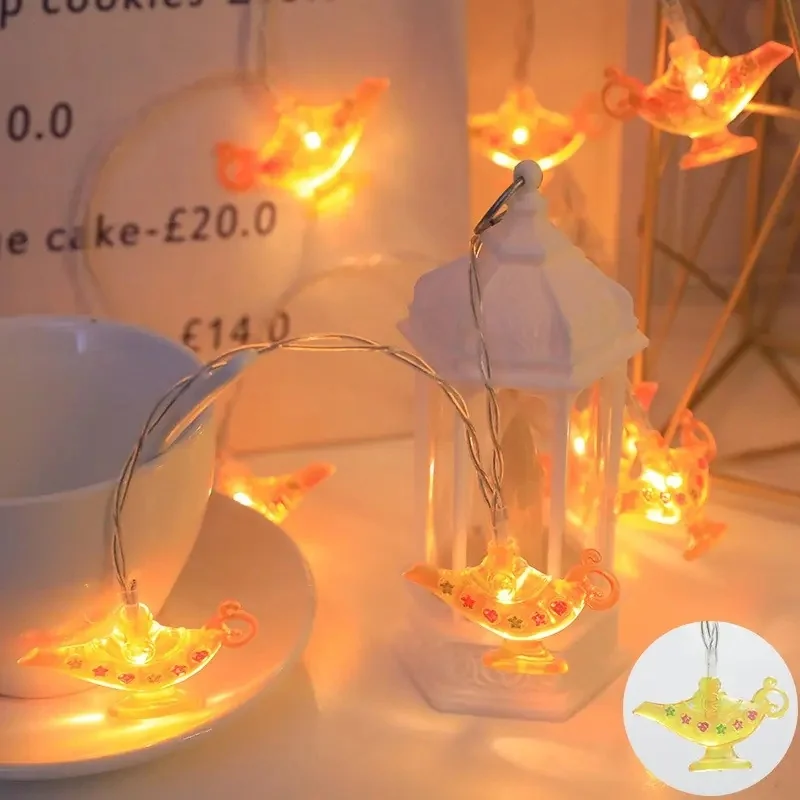 Ramadan Led Garland with Battery Case — front view