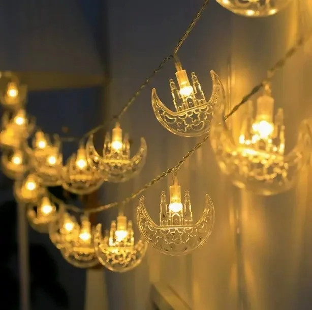 Ramadan Led Garland with Battery Case — front view