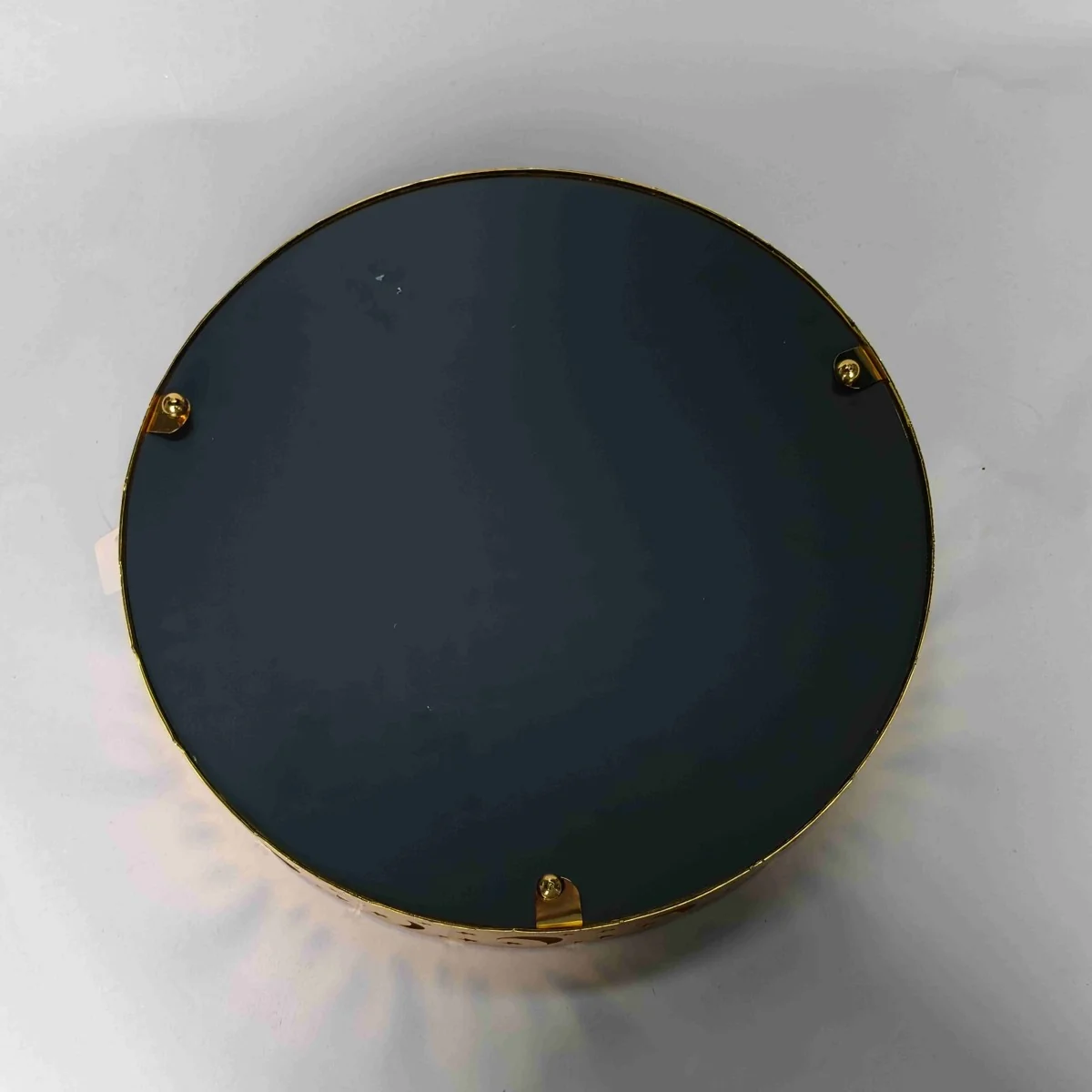 EID Golden Mirror Round Serving Tray 60pcs — packaging