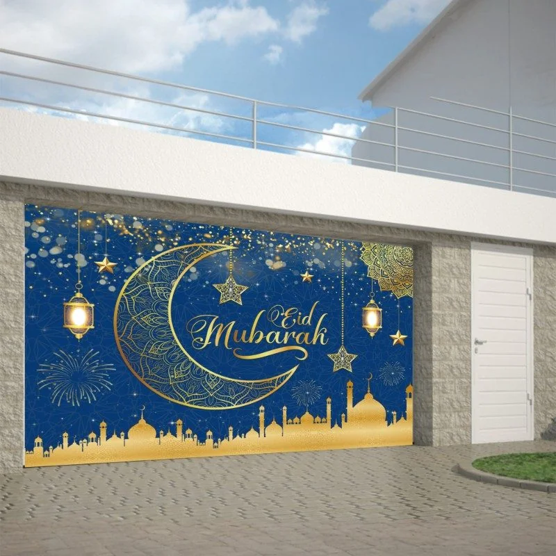 EID cloth Banner — front view