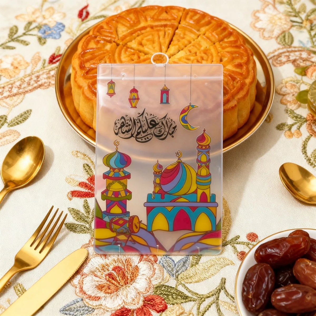 Ramadan Hanging Decoration Large Hanging Sign — front view