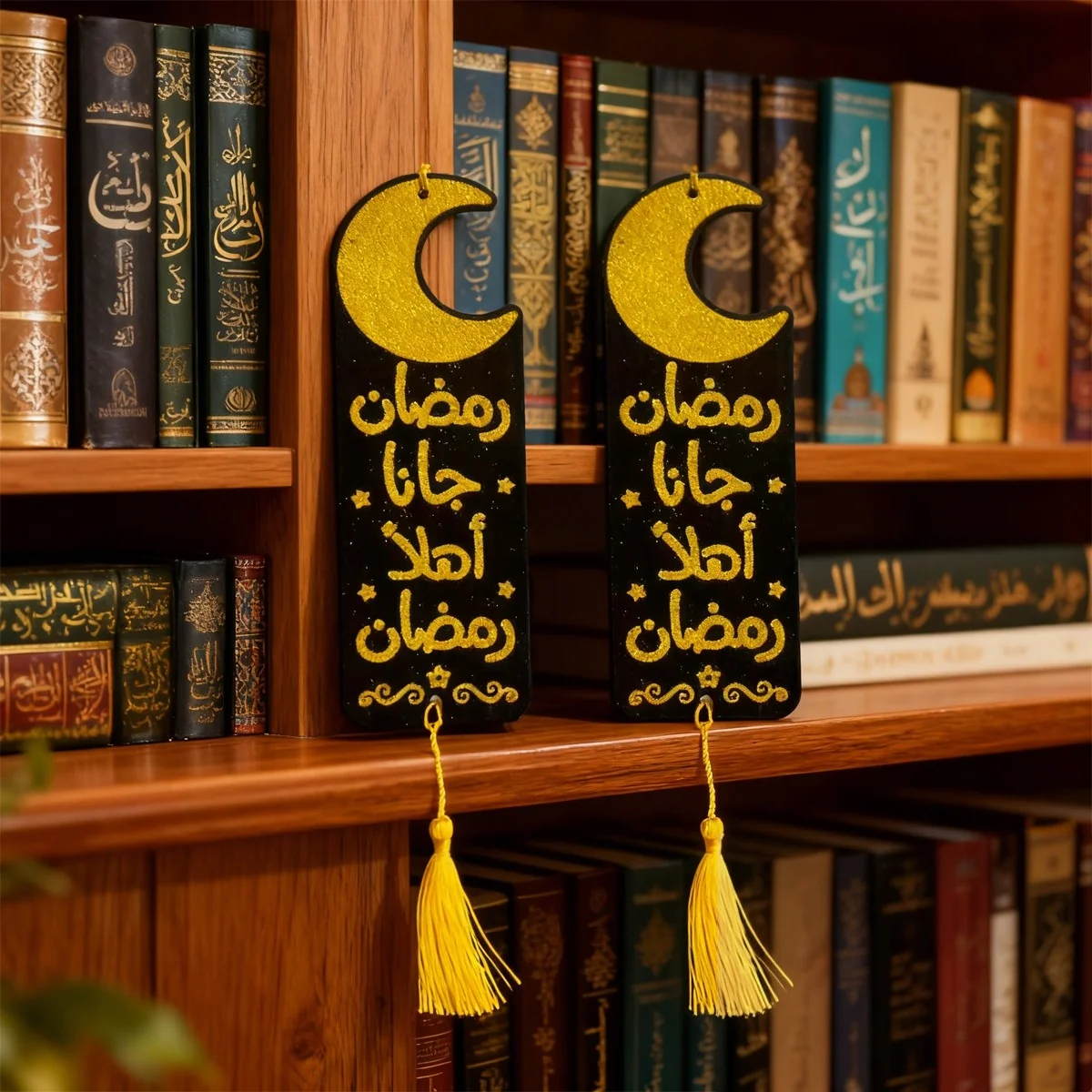 Ramadan Wall Hanging Decor Acrylic Hanging Decoration — front view