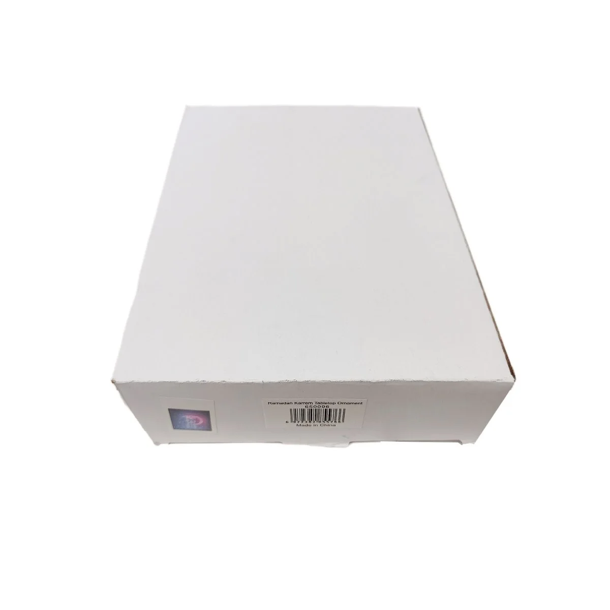 Ramadan Light Box Ornament Black — angle view