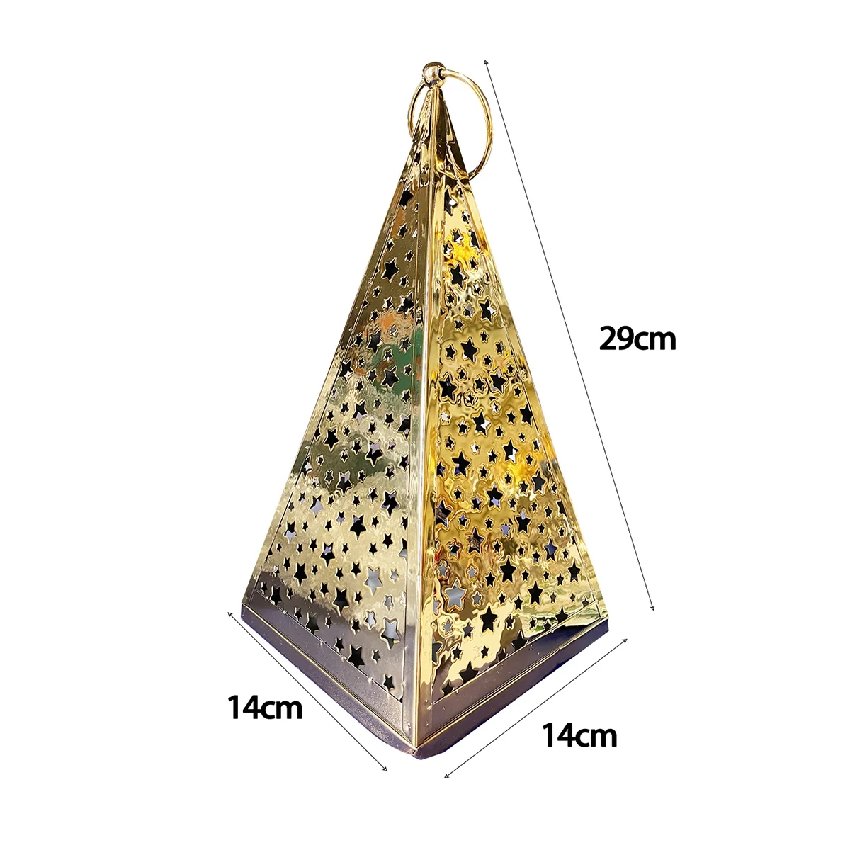 Ramadan Lantern-LED+Song 14*14*29cm 36pcs — packaging