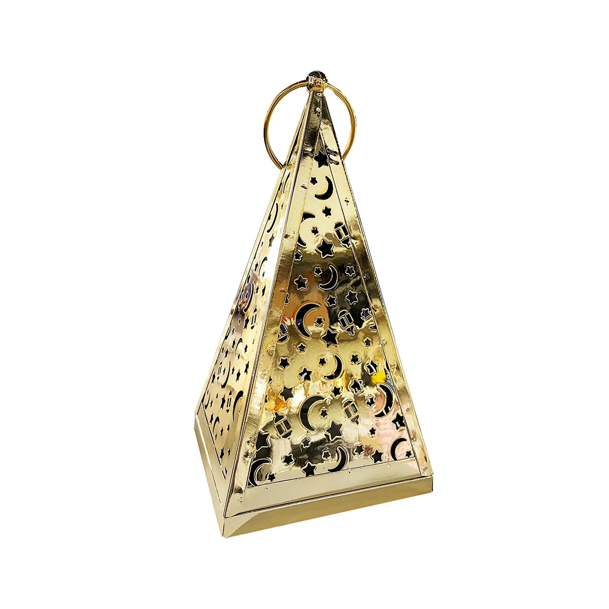 Ramadan Lantern-LED+Song 11*11*22cm 48pcs — size reference