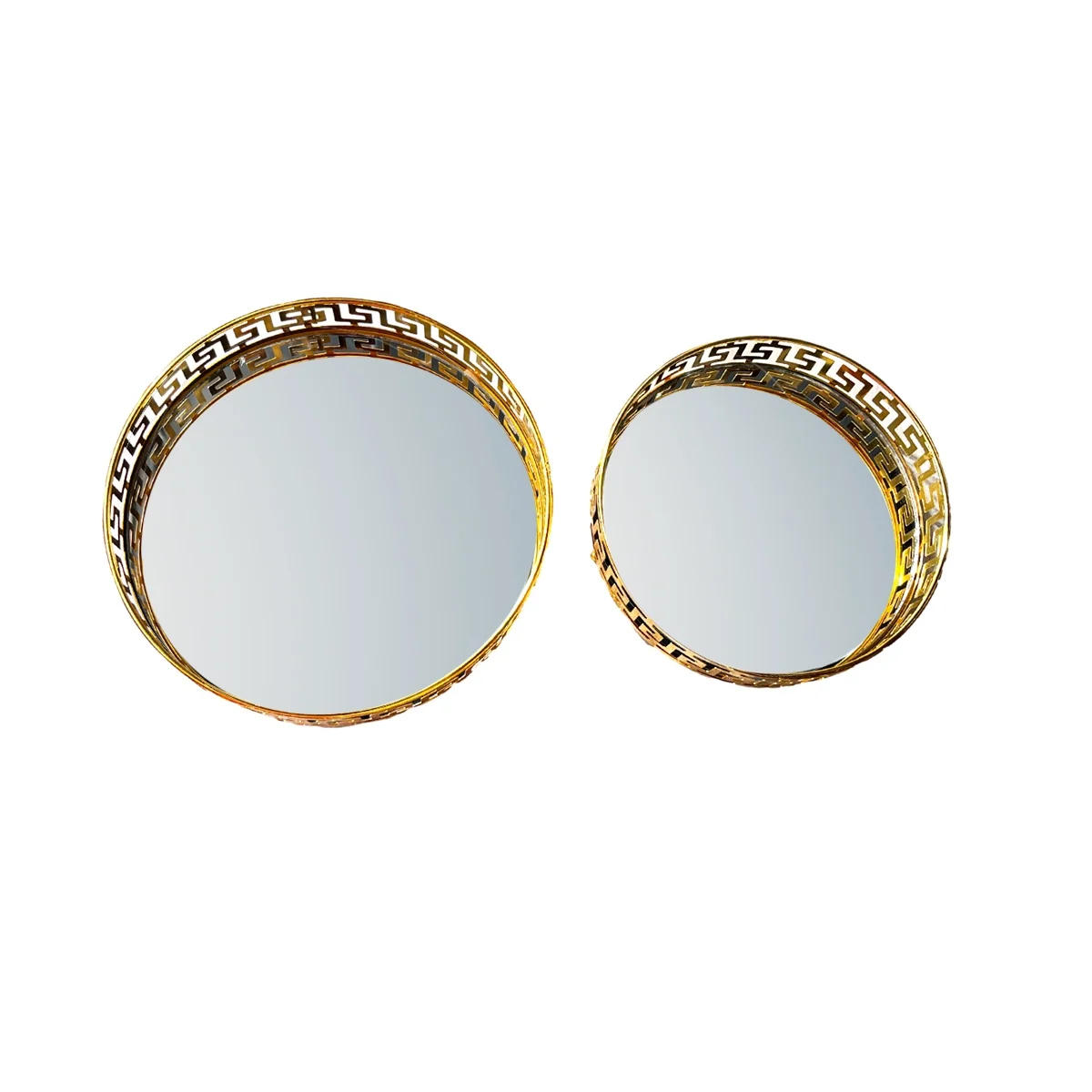 Mirror Tray Set — angle view