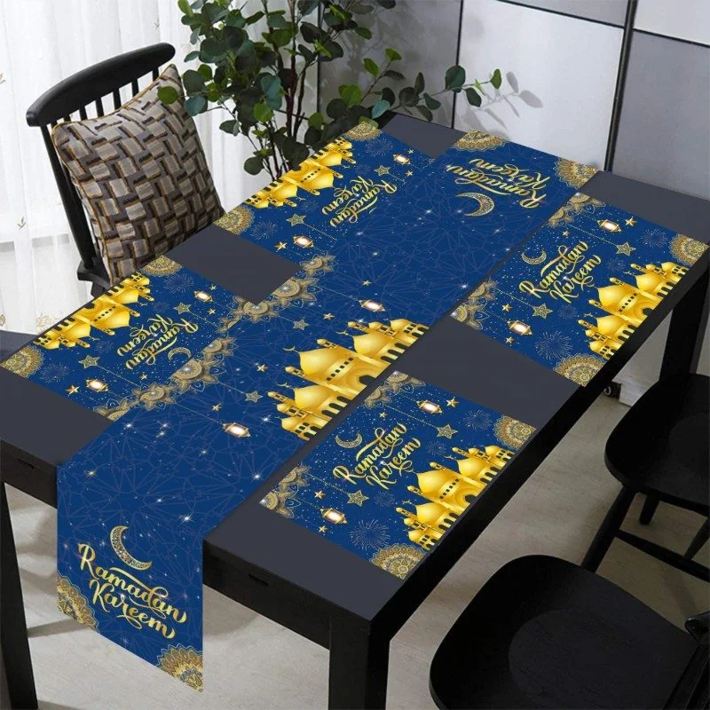 RAMADAN cloth table mat — front view