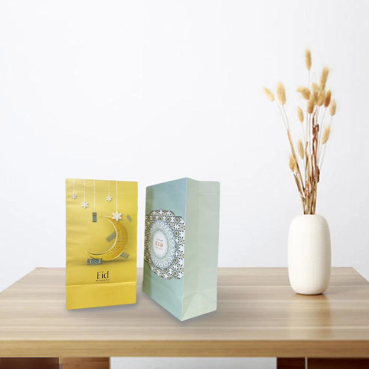 Eid Gift bags-2colors 3pcs — front view